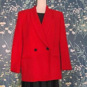 Lord & Taylor Petites Wool Blazer Jacket